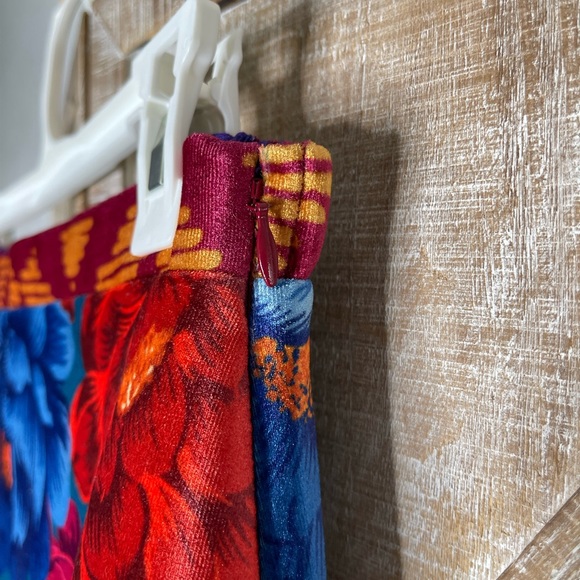 FARM RIO Anthropologie Floral Boho Midi Skirt - Picture 5 of 7